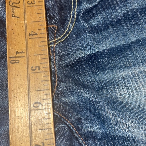 GUESS LITTLE GIRLS JEANS WITH CUTEST BACK POCKETS…ELASTIC ADJUSTABLE WAISTLINE - Picture 7 of 13